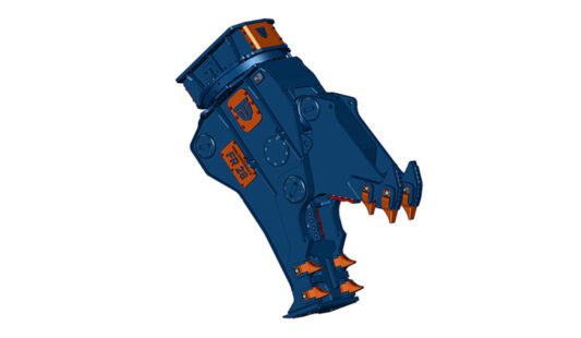 PDFR.E.200/300 Pinza frantumatrice rotativa da demolizione secondaria per escavatori da 200 a 300 q.li