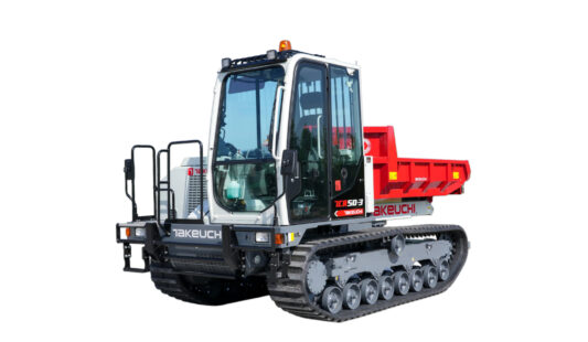 C093 – TRANSPORTER CINGOLATO  IDROSTATICO peso 65 q.li, Takeuchi TCR50